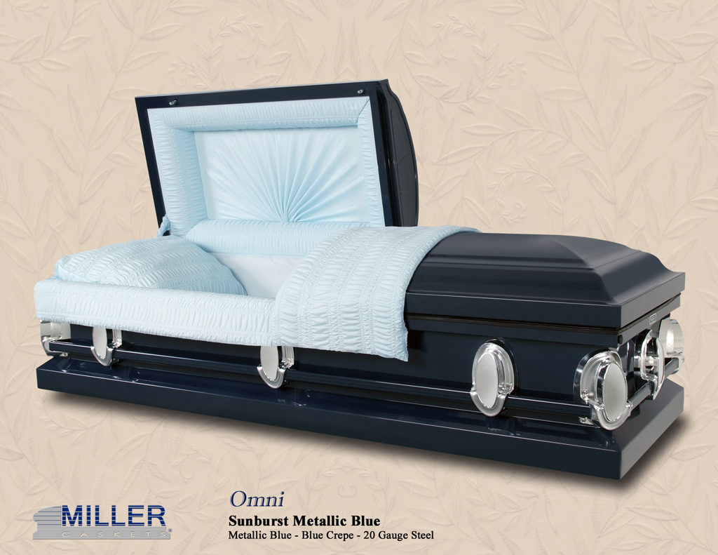 Omni Sunburst Meatllic Blue